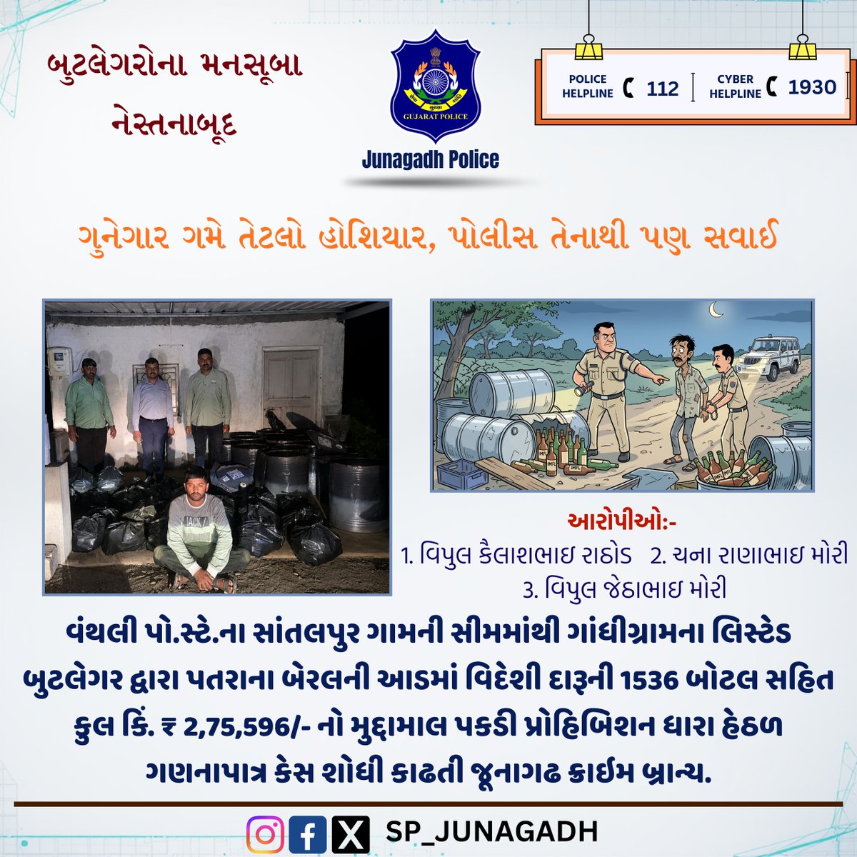 SP Junagadh tweet media