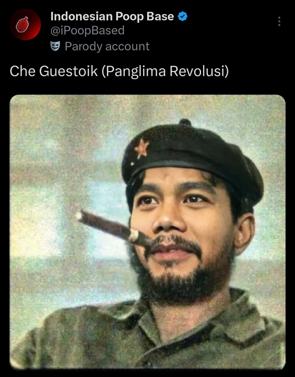 Indonesian Poop Base tweet media