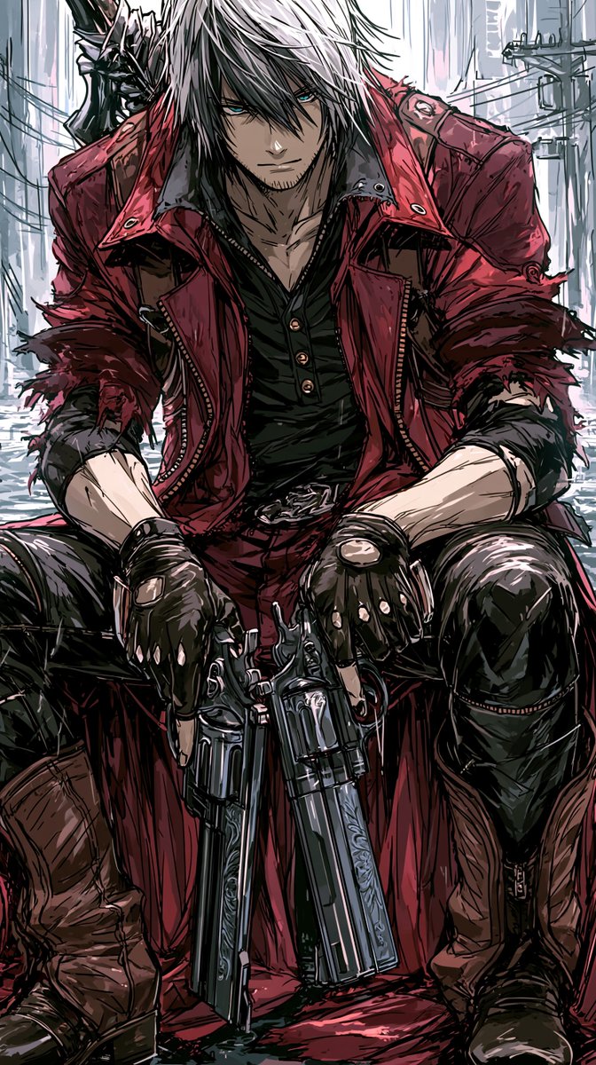 TokenBlack31's tweet photo. #dmcfanart #devilmaycary #dmc Devil Hunting https://t.co/uc8oid6YGn