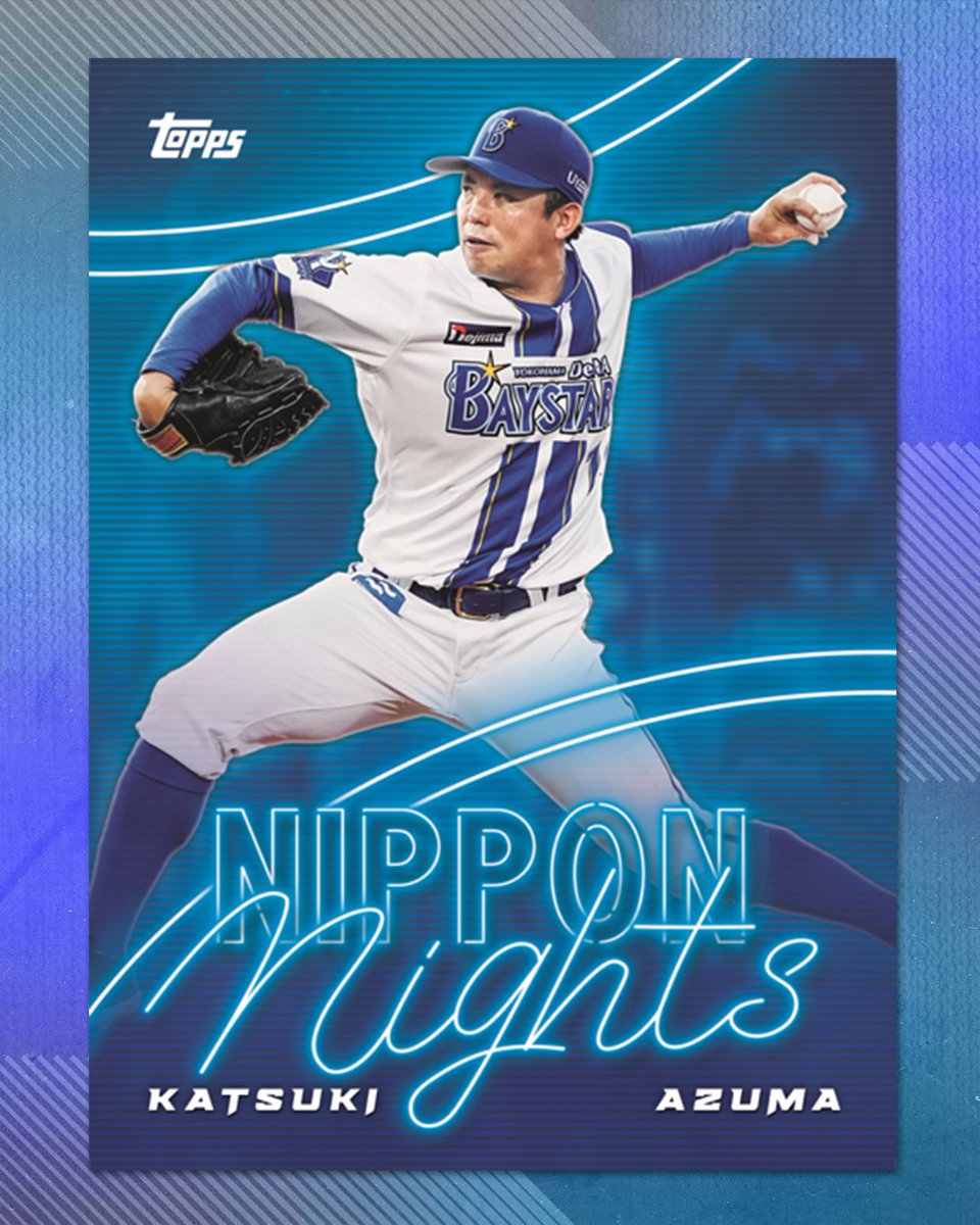 🚨初公開『Nippon Nights』カード👀🔥 シンセウェーブの世界観を表現