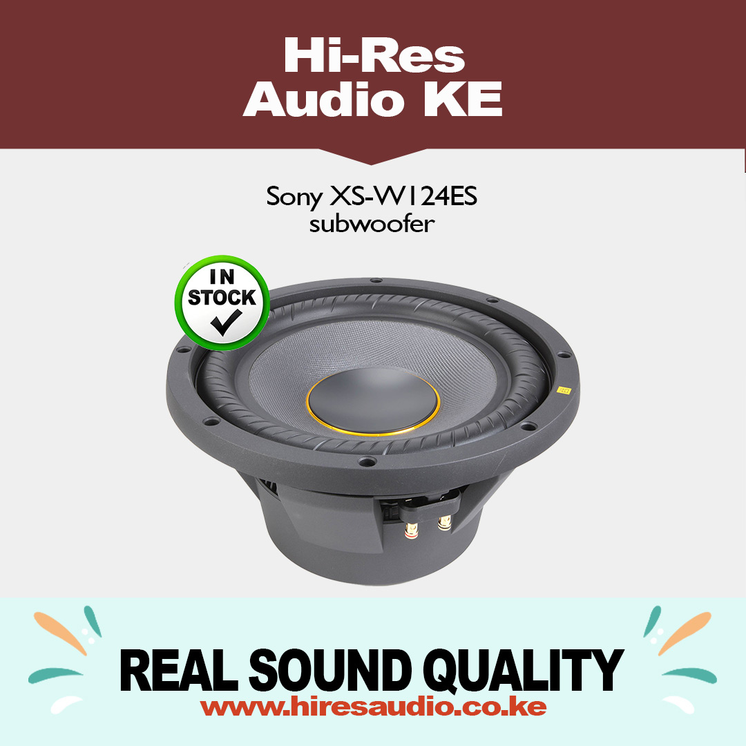 01wambugu's tweet photo. Sony XS-W124ES deep, controlled low end built around sound quality.
Rigid cone design helps maintain cleaner bass response at volume.
Better balance starts with control.
Installed by @HiResAudioKe
Learn more: https://t.co/G9EdVcs4xb
๐ 0743 081 891
#HiResAudioKE https://t.co/2YxJDzOjcm