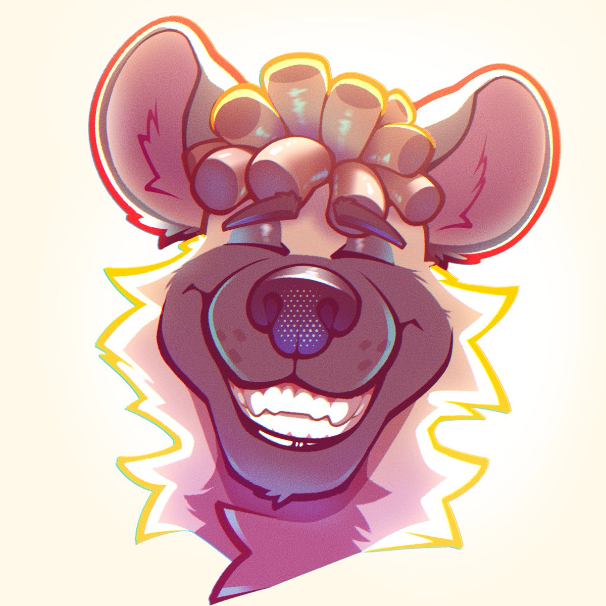 blueovenmitts's tweet photo. Re-upload from 2024
Experimental headshot for @2DWildDog really happy with how this came out when I drew it. went real hard on the colours and lighting https://t.co/5YE6D4X3xk