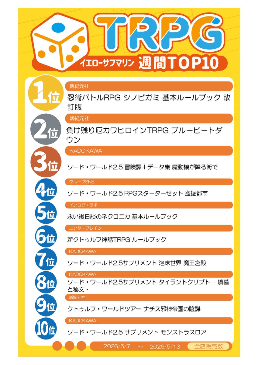 イエローサブマリン千葉ゲームショップ tweet media