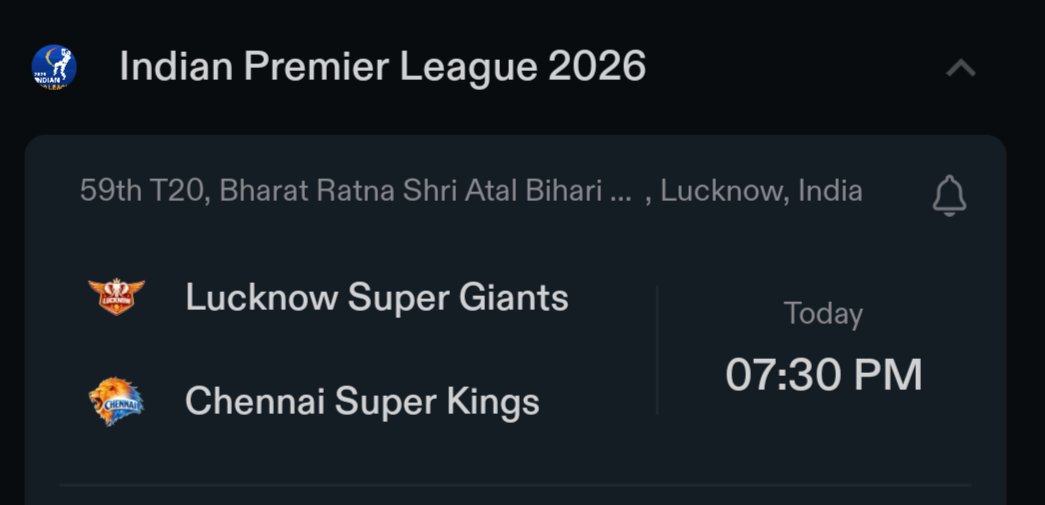 shikouxlpha's tweet photo. LSG VS CSK MATCH TODAY

COMMENT WHO'S GONNA WIN TODAY ?

WILL TRADE ON POLYMARKET https://t.co/AjInbp1H7Q