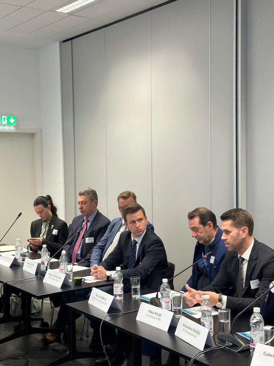 OvesEnterprise's tweet photo. Defense innovation is no longer limited by technology, but by how fast companies can collaborate. Strong discussions this week with AHK Romania and at BSDA around partnerships, local manufacturing, and scaling defense innovation globally. https://t.co/vdtqog8oGs