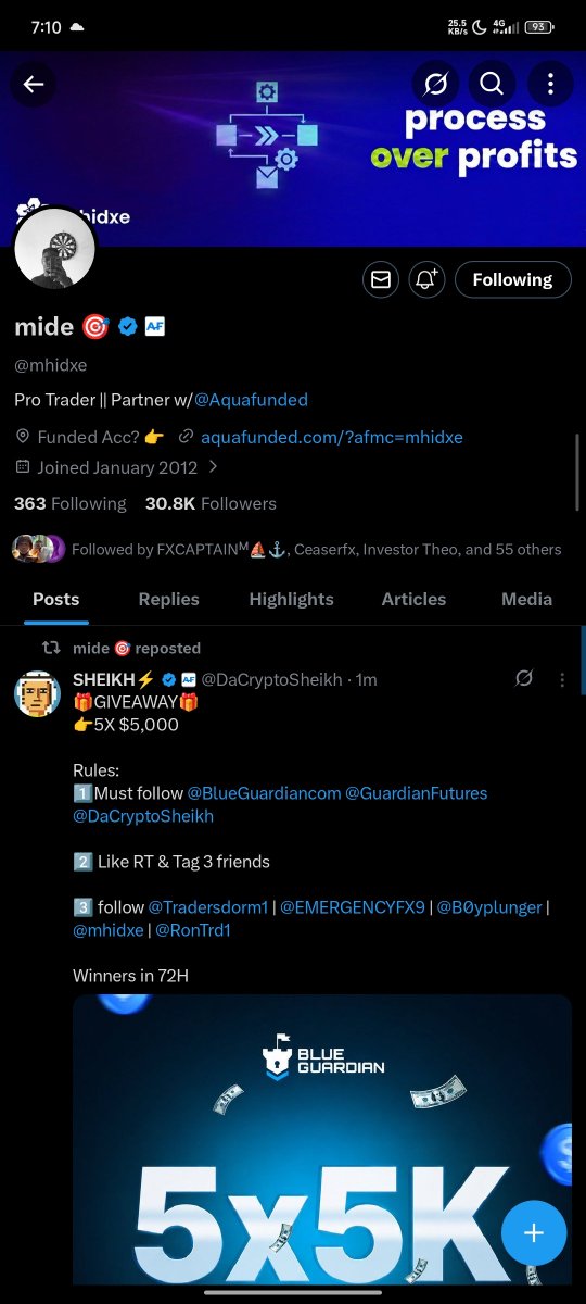 theForeverModel's tweet photo. @DaCryptoSheikh @BlueGuardiancom @GuardianFutures @Tradersdorm1 @EMERGENCYFX9 @B0yplunger @mhidxe @RonTrd1 @Fxcaptain2m @CRT_femme @ohizz_ 

All tasks done and completed ✅ https://t.co/bLwglXLteh