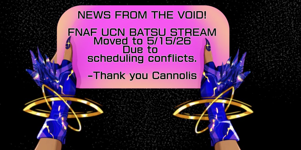 vlloidnoli's tweet photo. Sorry I had to move the day up. So Friday(today) on Iriam around 5:40 pm CST, I will be playing UCN but with Batsu punishments, and some new point redemptions.
Shout out to @NightstarXirius who will be in charge of the air horn redeem! #iriamstreamer https://t.co/E7Qk12UpAI