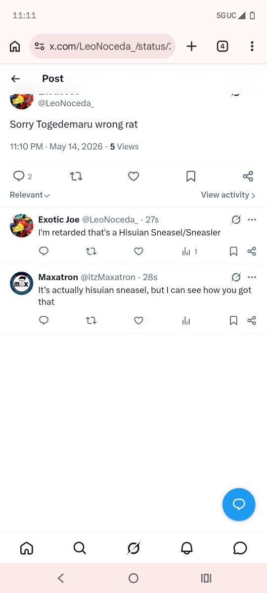 Exotic Joe tweet media