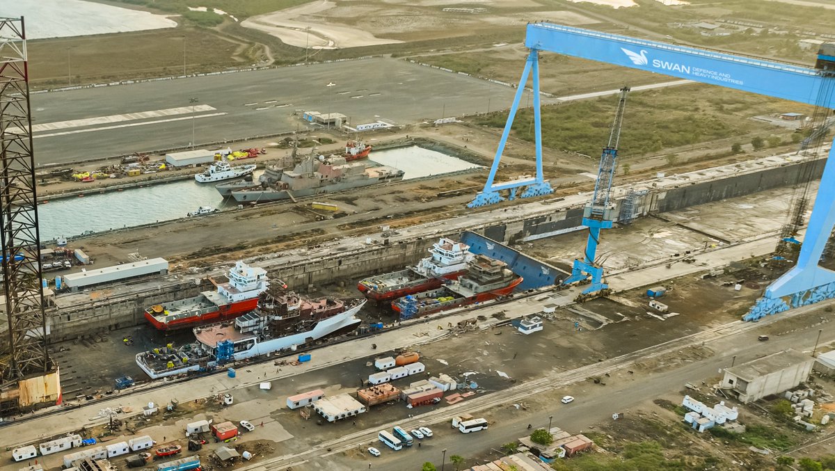 Swan Defence and Heavy Industries (SDHI) tweet media