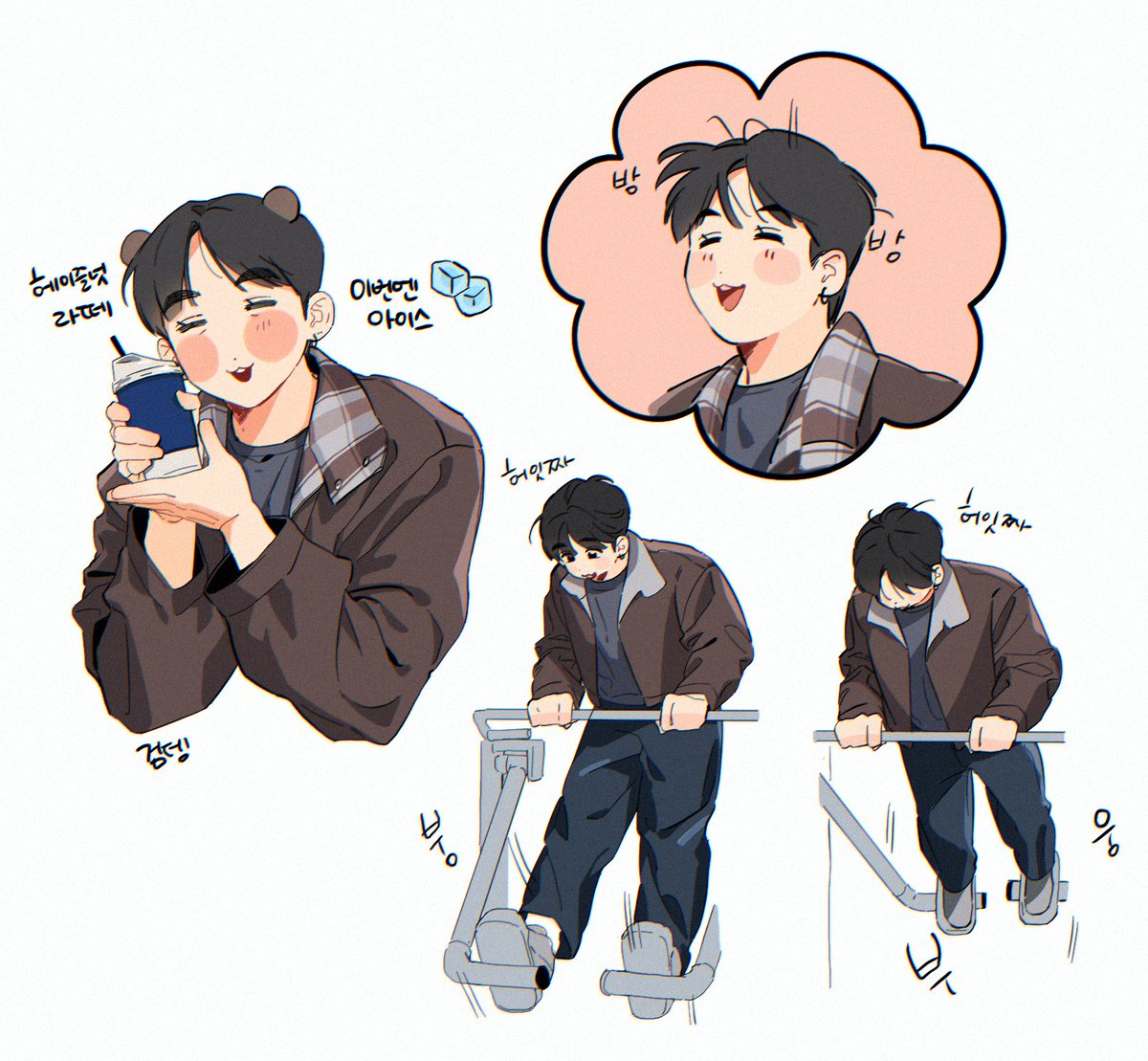 검뎅 tweet media