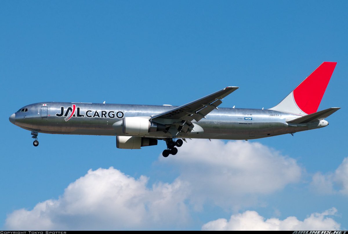 Japan Air Lines Cargo Boeing 767-346FER JA631J NRT/RJAA Tokyo