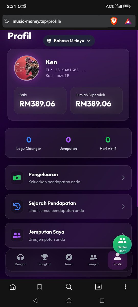 MRCRUELOFFICIAL's tweet photo. 🎵 Menemui cara yang menakjubkan untuk menjana wang!

💰 Dibayar untuk mendengar muzik
🎁 Bonus $5 untuk pengguna baru
⚡ Pendapatan harian yang mudah
🔥 100% percuma, pengeluaran segera

Saya sudah menggunakannya dan menjana wang sebenar! Sertai saya sekarang 👇 https://t.co/KondVBmaC6