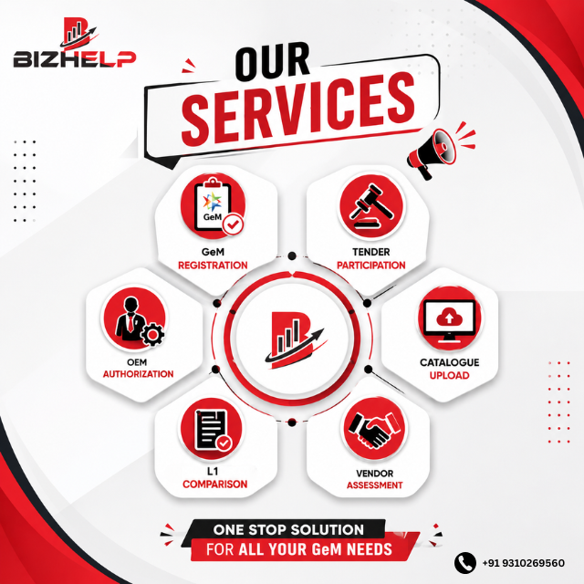 BidHelp_Tender's tweet photo. 🚀 Grow Your Business with Government Opportunities!

BizHelp Provides:
✅ GeM Registration
✅ Tender Participation
✅ Catalogue Upload
✅ OEM Authorization
✅ Vendor Assessment
✅ L1 Comparison

🌐More Info Click Hare: https://t.co/UtgOUllODh 

#GeMPortal #BizHelp #Tender #MSME https://t.co/dxaFUfneRX