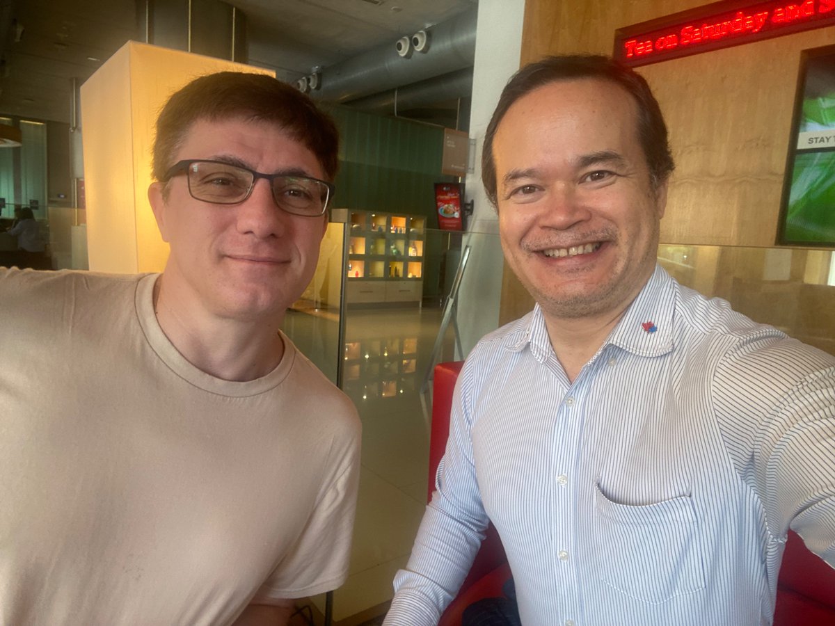 humanistsmy's tweet photo. It was good to meet Paolo of UAAR in Kuala Lumpur, Malaysia. Great to know of his work with UAAR, our shared passion in music, writing &amp; movies as well as his thoughts about how the Asian Humanist Conference can be an extreme success! #Malaysia #AHC2026 #UAAR #HumanistsMalaysia https://t.co/7EMAyacmo1