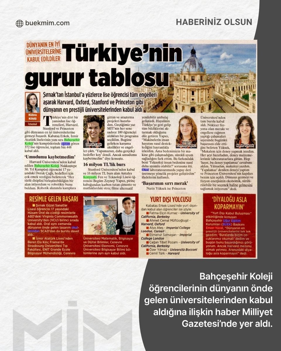 BUEK MİM tweet media