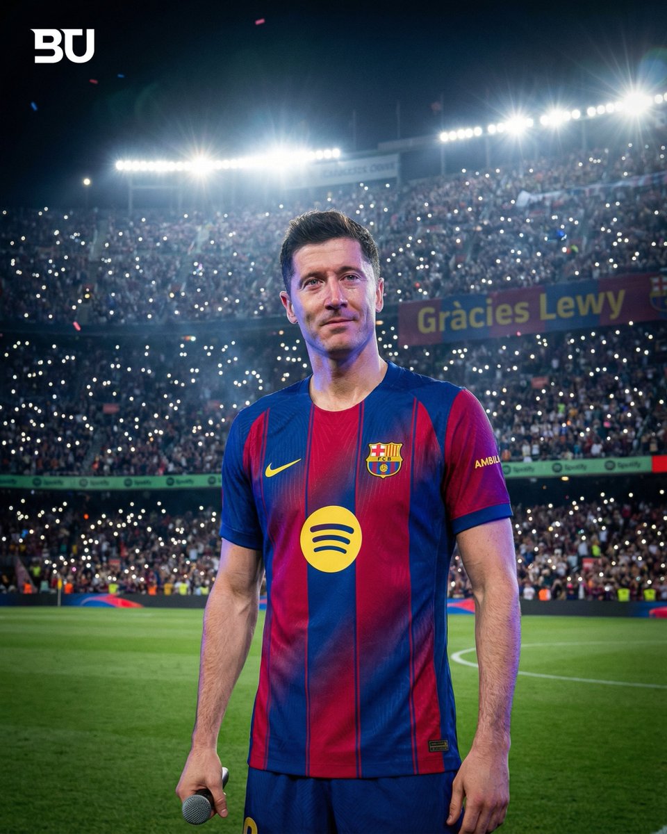 BarcaUniversal's tweet photo. 🚨 Lewandowski could make his Barça FAREWELL  in the next match against Real Betis at the Spotify Camp Nou.

— @sport https://t.co/1f79YsUqfS