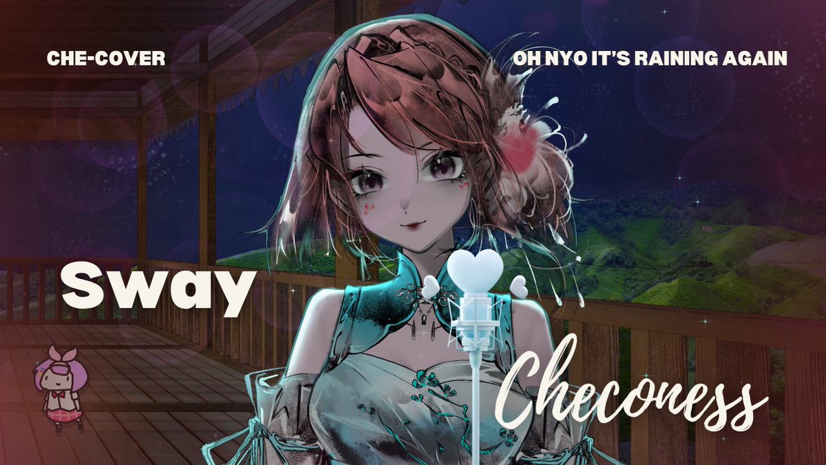 ChecoNess's tweet photo. People say in order to improve singing is to sing more. If you sing badly, it will rain. 

To those who need some rain: https://t.co/0OkAXNH7BN https://t.co/2Xr4hHTb38