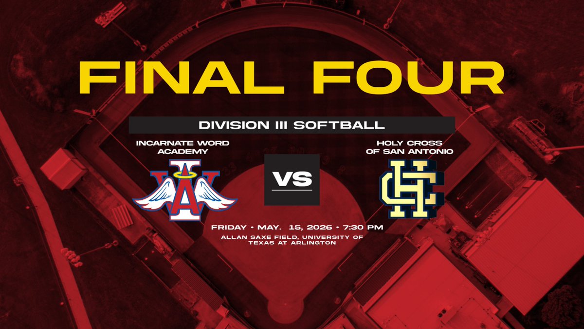 TAPPSSoftball's tweet photo. Good morning #TAPPSsoftball fans! It's DAY ONE of the 2026 TAPPS Softball State Championships! First up are the Divisions III &amp; IV State Semifinals! Tickets, broadcast links, and more here https://t.co/Y2JZo2Goy5 or at our link in bio! https://t.co/xh1V71kdAb