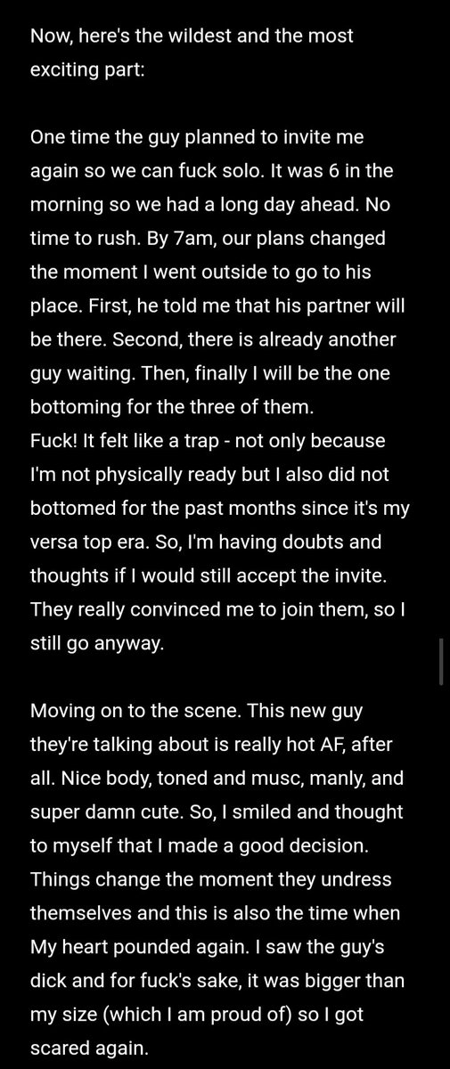 MConfession05's tweet photo. 2nd Confession: 4some with a Couple.

Part 1:
#MConfession #McTelegram
#GayConfession https://t.co/gcJCHp1qEs
