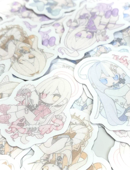 sticker set 表面キラキラしてます #関西コミティア76