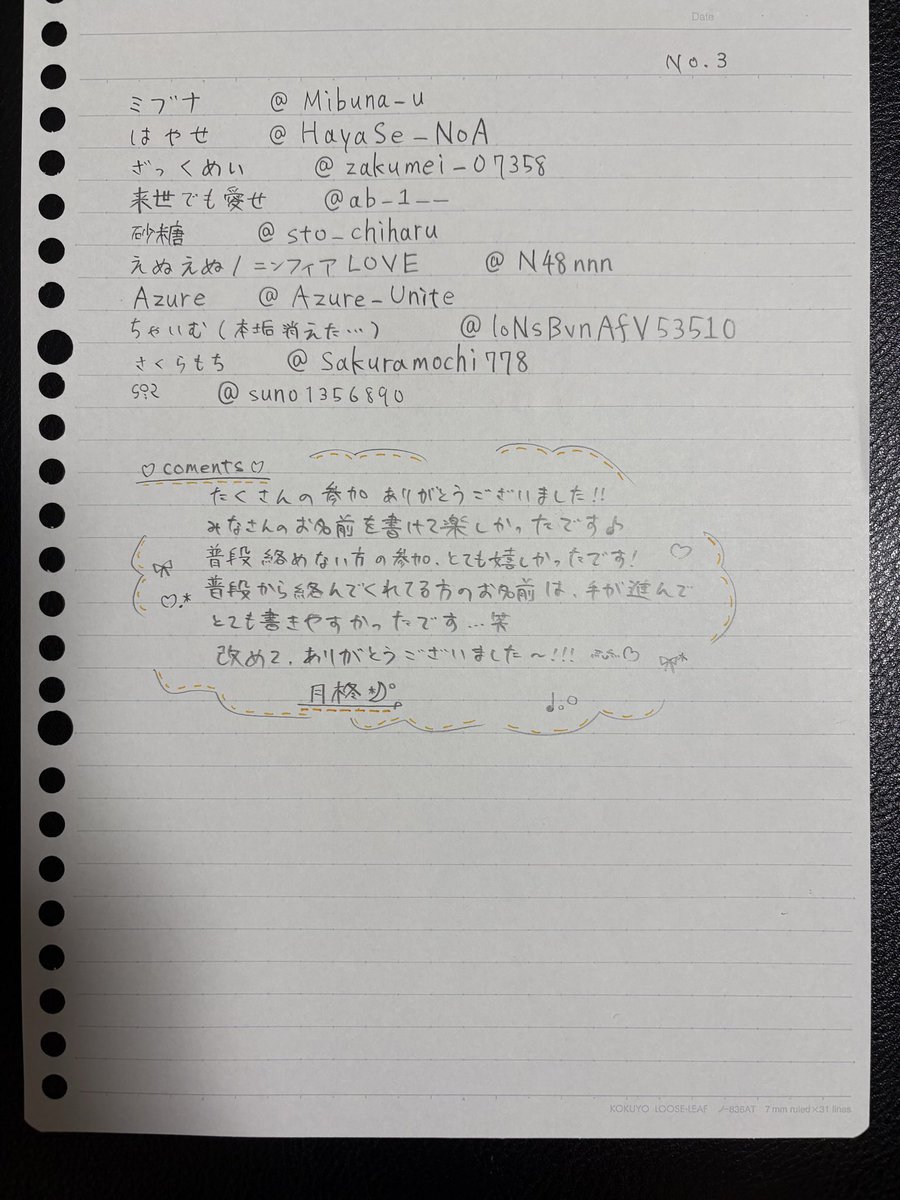 月柊︎︎☾*。 tweet media