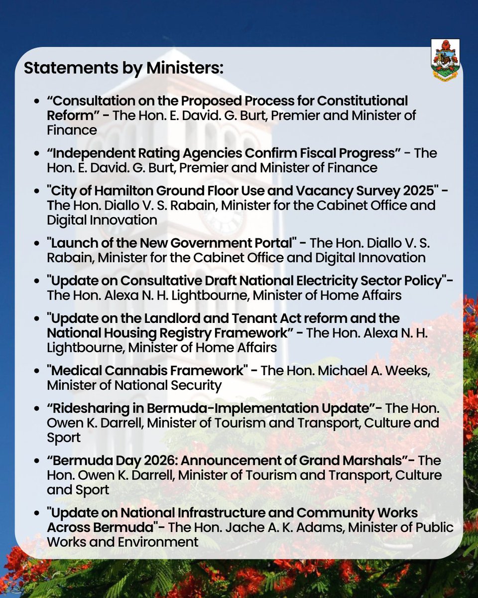 Bermuda Government tweet media