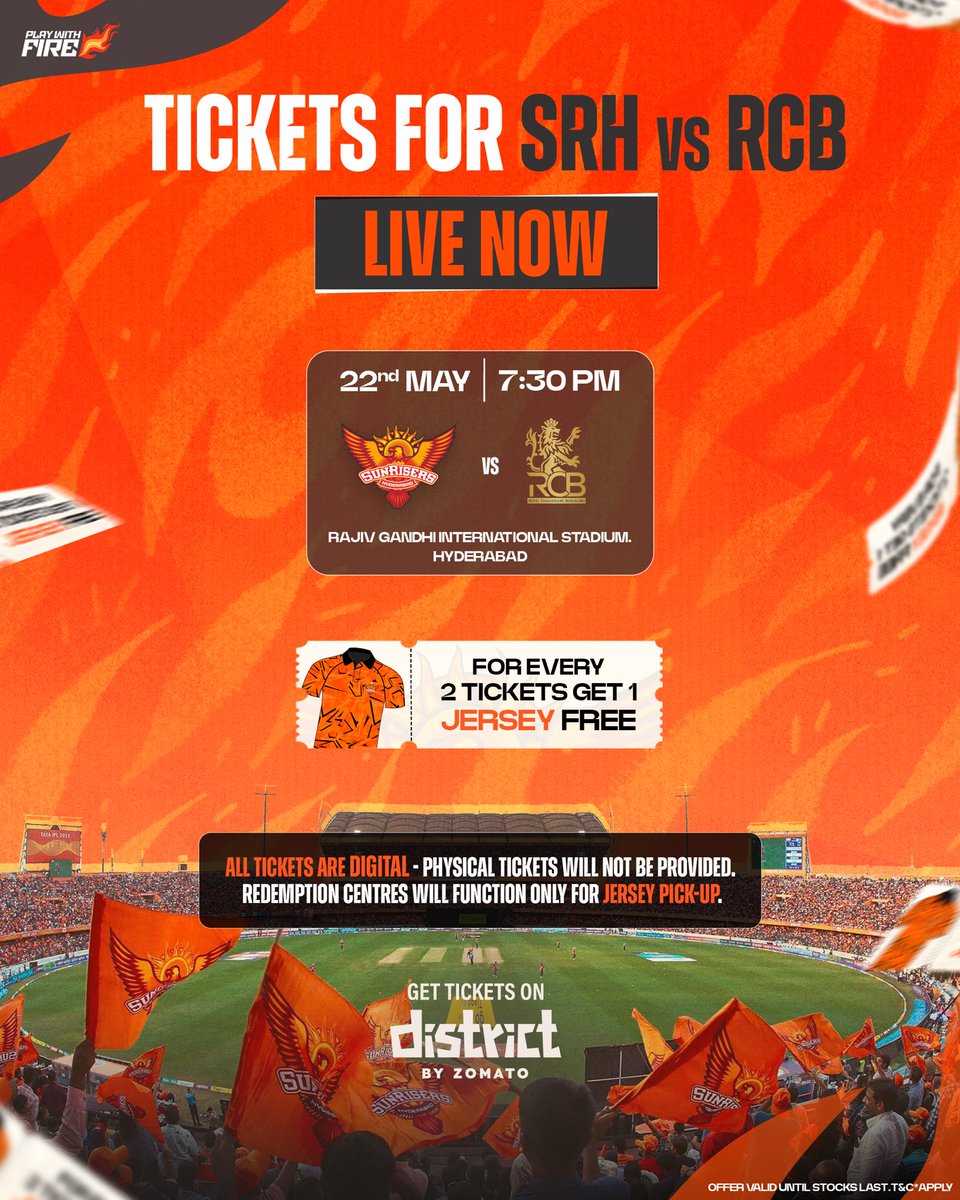 SunRisers Hyderabad tweet media