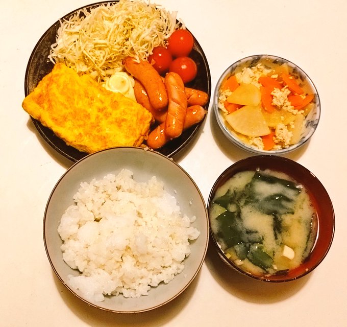 今夜の晩飯 