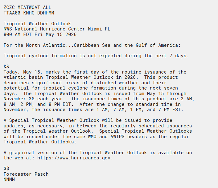 National Hurricane Center tweet media