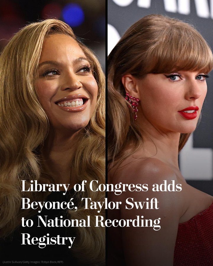lequotidien509's tweet photo. La #LibraryOfCongress a ajouté des classiques à son National Recording Registry : « Single Ladies » de #Beyoncé, l’album 1989 de #TaylorSwift, ainsi que des titres de #Weezer, #RebaMcEntire et la bande‑son du jeu vidéo Doom. Une reconnaissance officielle de leur impact culturel et historique. @lequotidien509 #lequotidien509 #haiti #diaspora #Musique #Culture #USA