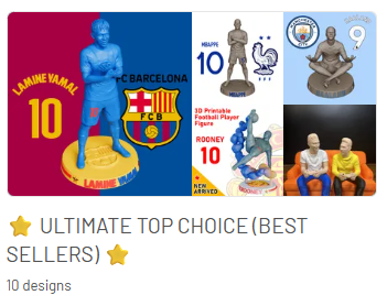 normalman3D's tweet photo. 🗃️ ⭐ ULTIMATE TOP CHOICE (BEST SELLERS) ⭐
➡️ Download 3D print models: https://t.co/dK3Ms3PPsy
💡 Collected by normalman3d https://t.co/ofbOc84LKC