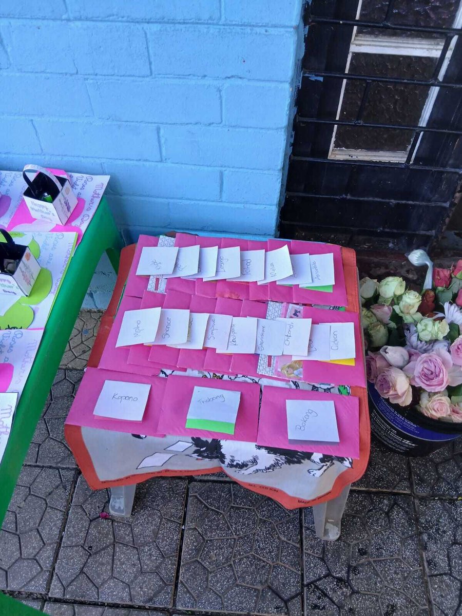 OneMomentFound's tweet photo. Last week, the children at Peace Loving Day Care celebrated Mother’s Day with beautiful handmade cards and heartfelt gifts created with so much love. 💐💛From colourful crafts to sweet messages for their moms and caregivers, the day was filled with joy and creativity! https://t.co/7FGtt6n9bZ