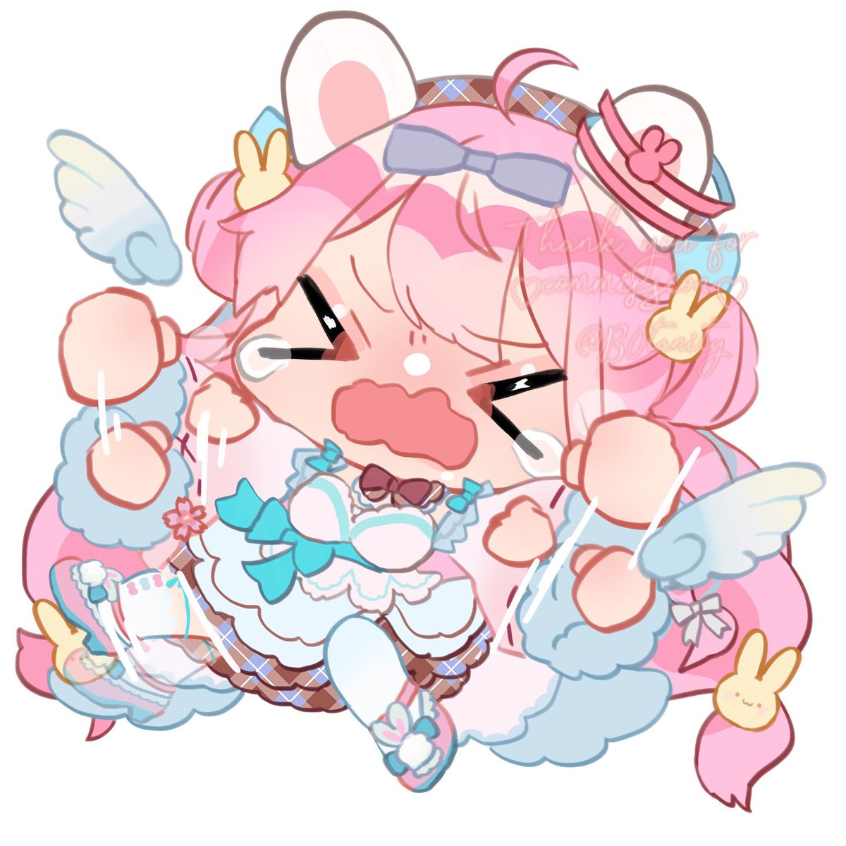 🎀プランA・commission🎀 LINEスタンプでご使用いただいた1枚です