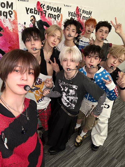 けいくん専用❣️ ケイくんの衣装赤黒きたー ふぁいてぃん #Mステ #andTEAM エンティーム