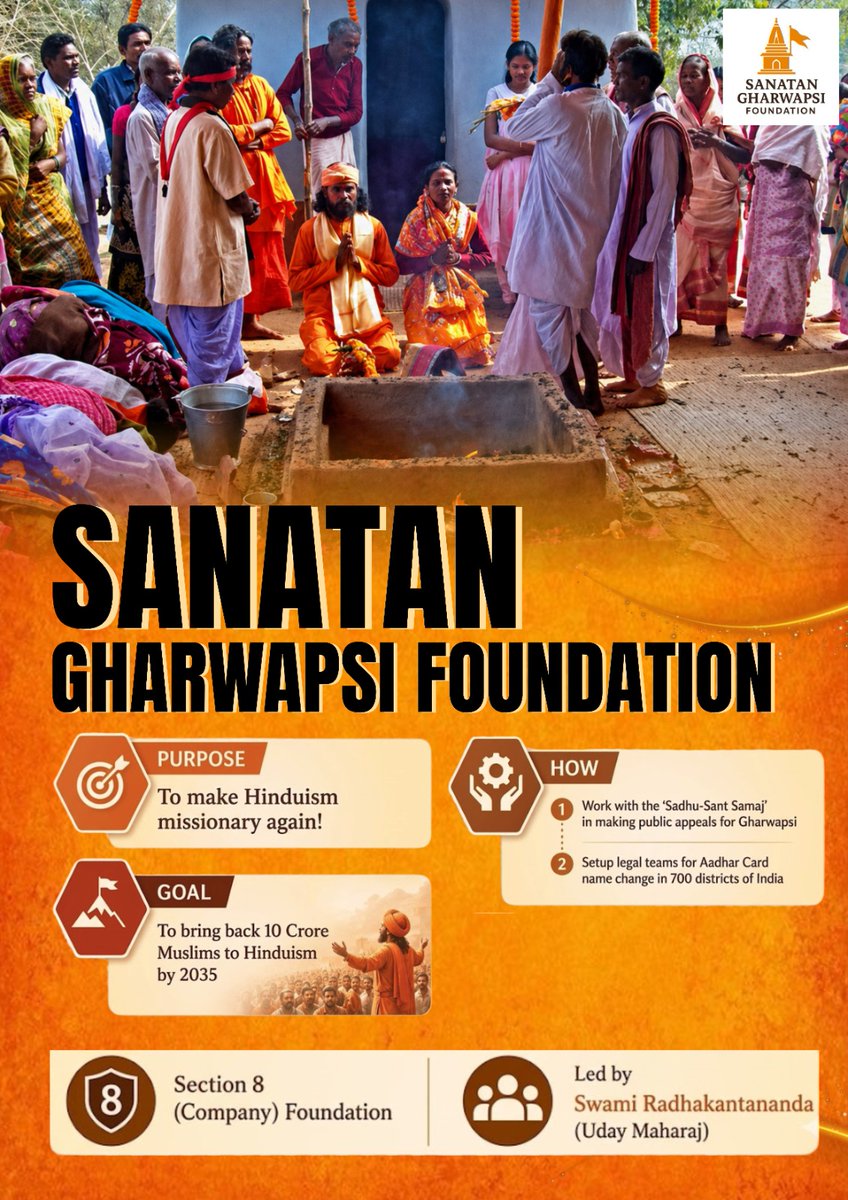 Sanatan Gharwapsi Foundation tweet media