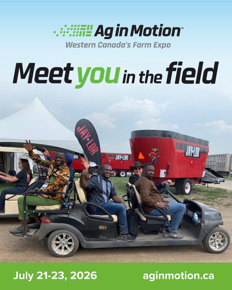 Ag in Motion tweet media