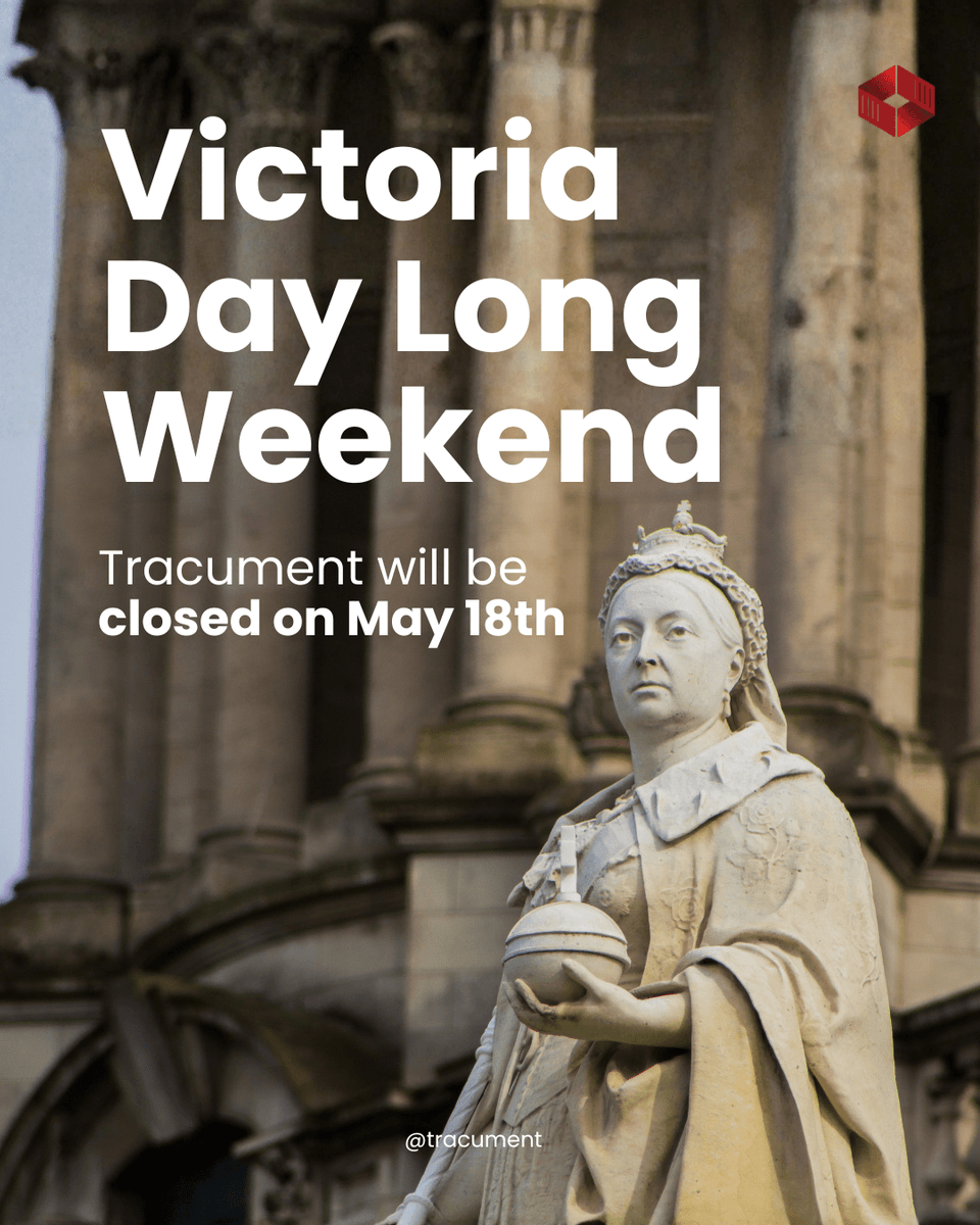 Tracument's tweet photo. Tracument will be CLOSED for the Long Weekend! 

We'll leave you with this fun fact about this particular long weekend: It is the oldest state holiday starting from 1845. https://t.co/sHBm56PKFm