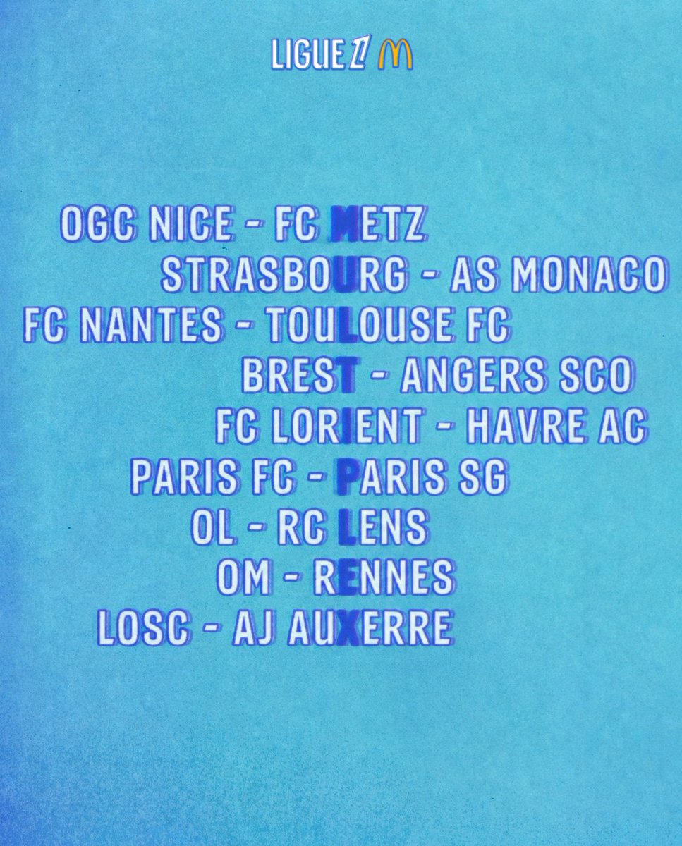 Ligue 1 McDonald's tweet media