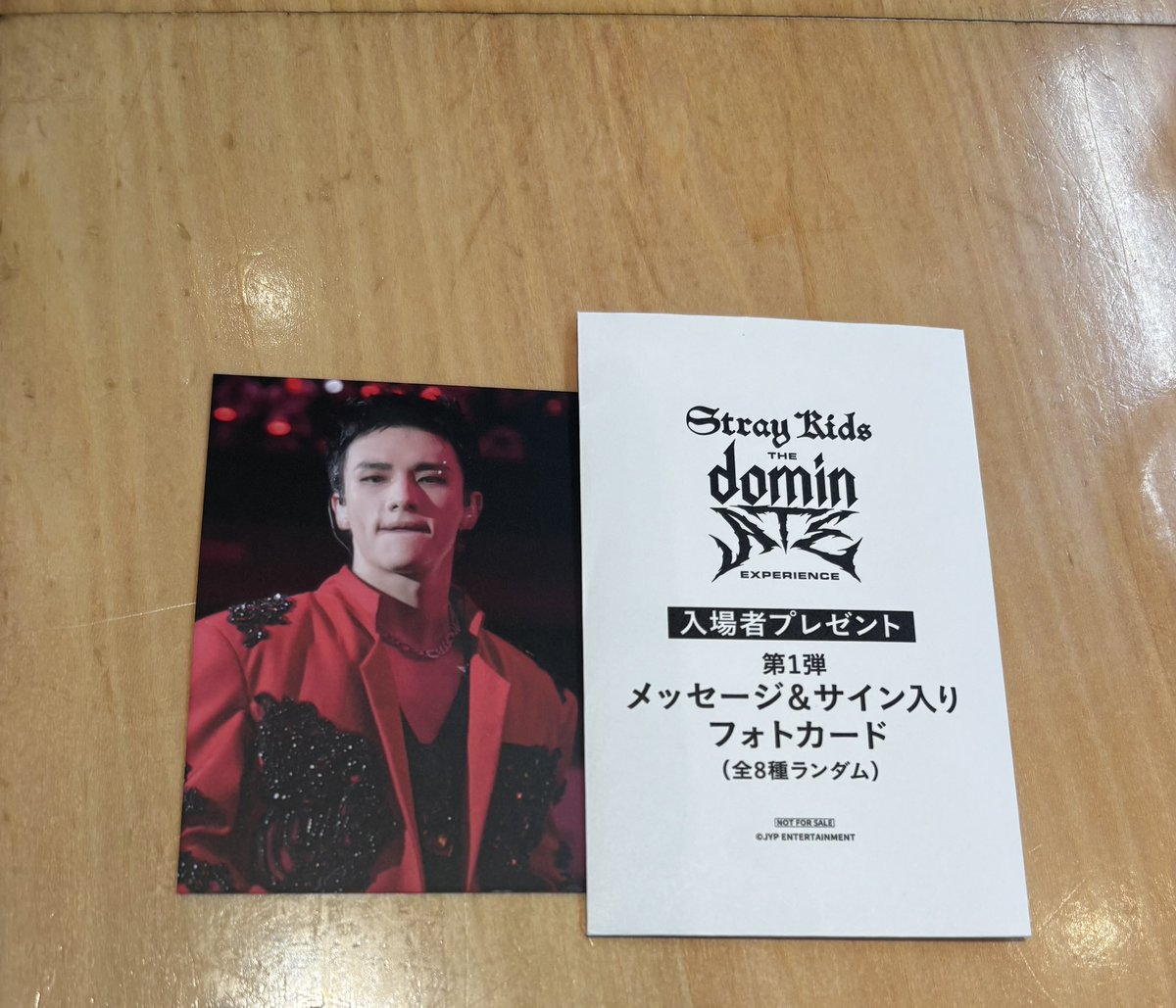 Stray Kids スキズ The dominATE Experience 映画 入場特典 交換 【譲