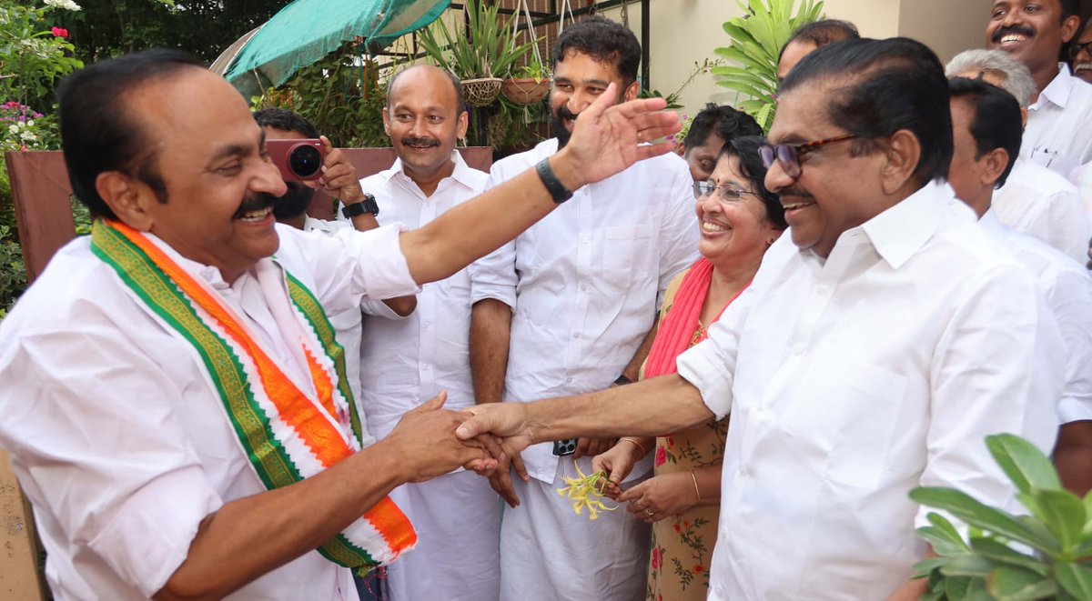 V D Satheesan tweet media