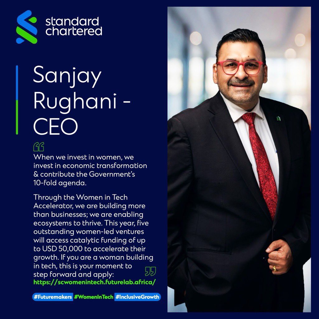 Standard Chartered UG tweet media