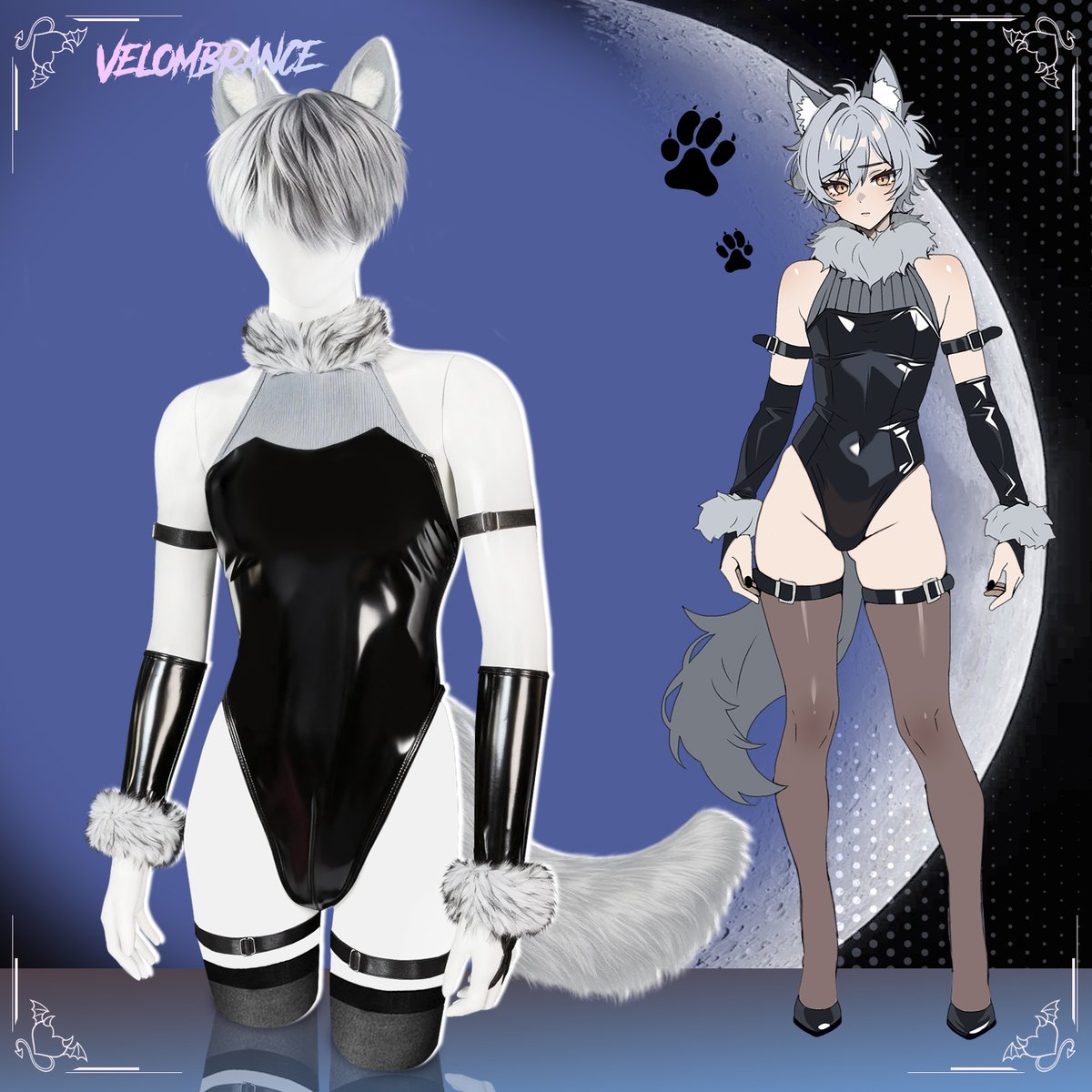 ArvanesO's tweet photo. Fluffy Wolf Bodysuit is finally IN STOCK 🐺 https://t.co/tbzYevXKJl