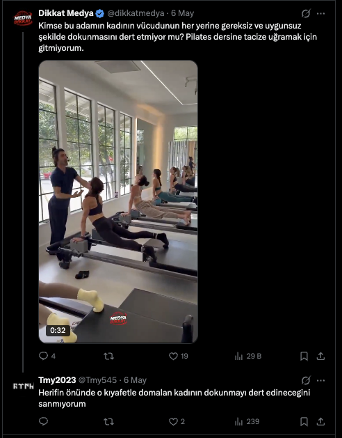 ArsennSol's tweet photo. Şimdi hayatında yurt dışına çıkmamışsındır diyeceğim, sen de “Olur mu, 38 ülke gezdim” yalanını uyduracaksın; o kısmı bu yüzden geçiyorum.

Videodaki adamın bahsettiği şey eğitim. Diyor ki; büyüdüğünde bir kadına eşya muamelesi yapan, kadını sadece cinsel obje olarak gören ve çevresindeki tüm kadınlara bu gözle bakan biriysen, bu senin aldığın eğitimle ilgilidir. Bu tip insanların toplumu bozduğunu anlatıyor. Burada anlatmak istediği şey de tam olarak şu: Böyle kişilerin böyle huzurlu ortamlarda insanları rahatsız etmesi, yüksek sesle “Laaan Hasan, vahoooo!” diye bağırıp ortamın seviyesini düşürmesi.
