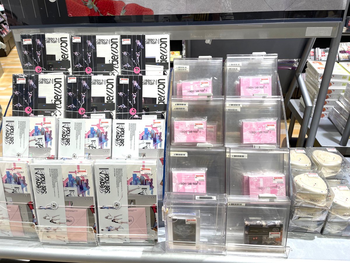 NMIXX】 5thEP『Heavy Serenade』 本日入荷いたしました🎶 🤍Heavy Ver