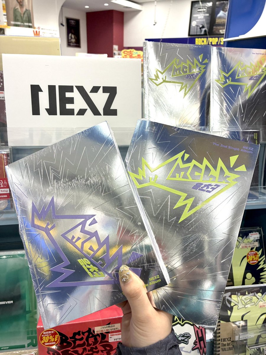 NEXZ】 ／ The 2nd Single Album 『#Mmchk』 本日入荷しましたー