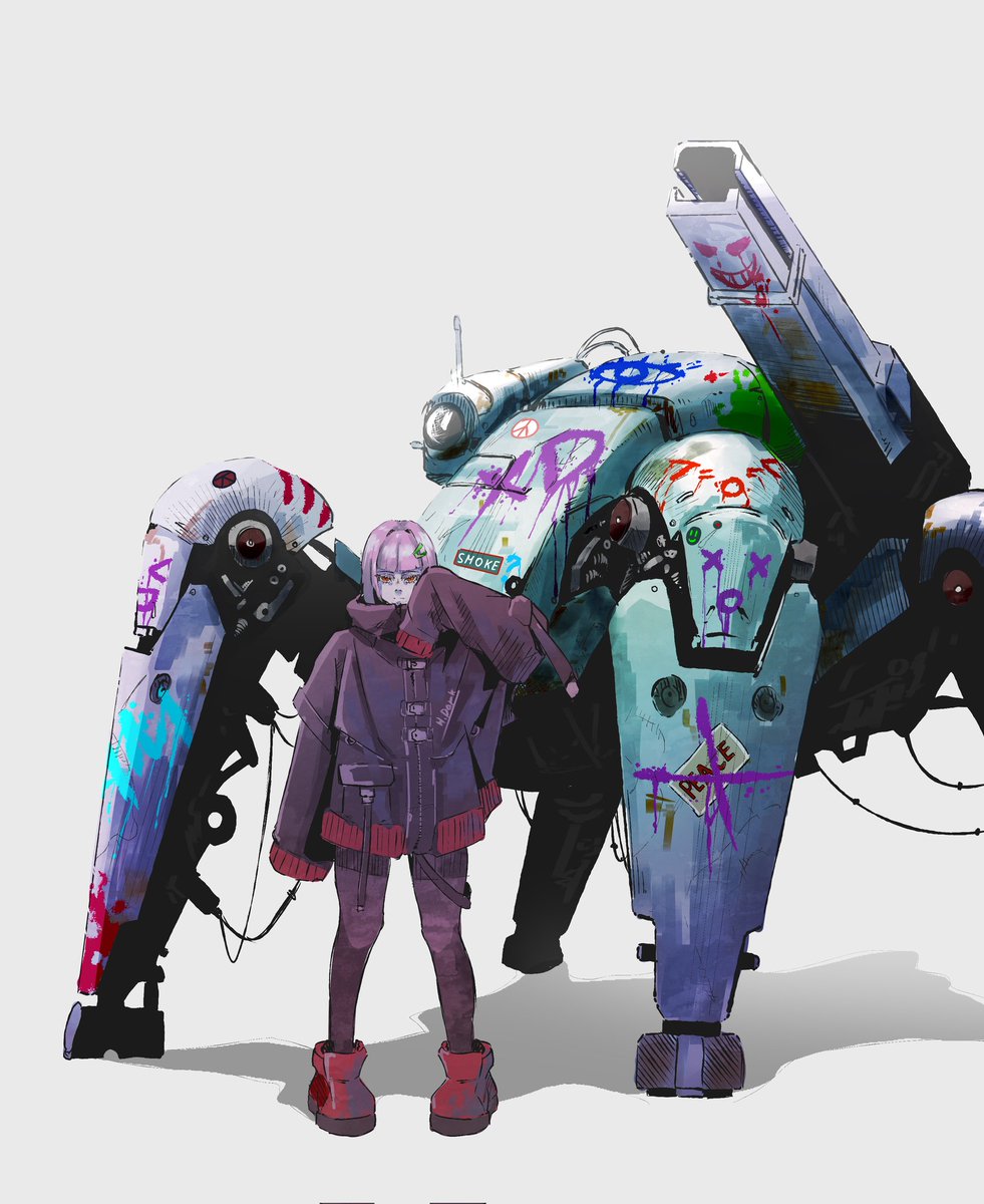 The_RG_'s tweet photo. @treb__art В последнее время подсел на разных Mecha https://t.co/7zxScv0lse