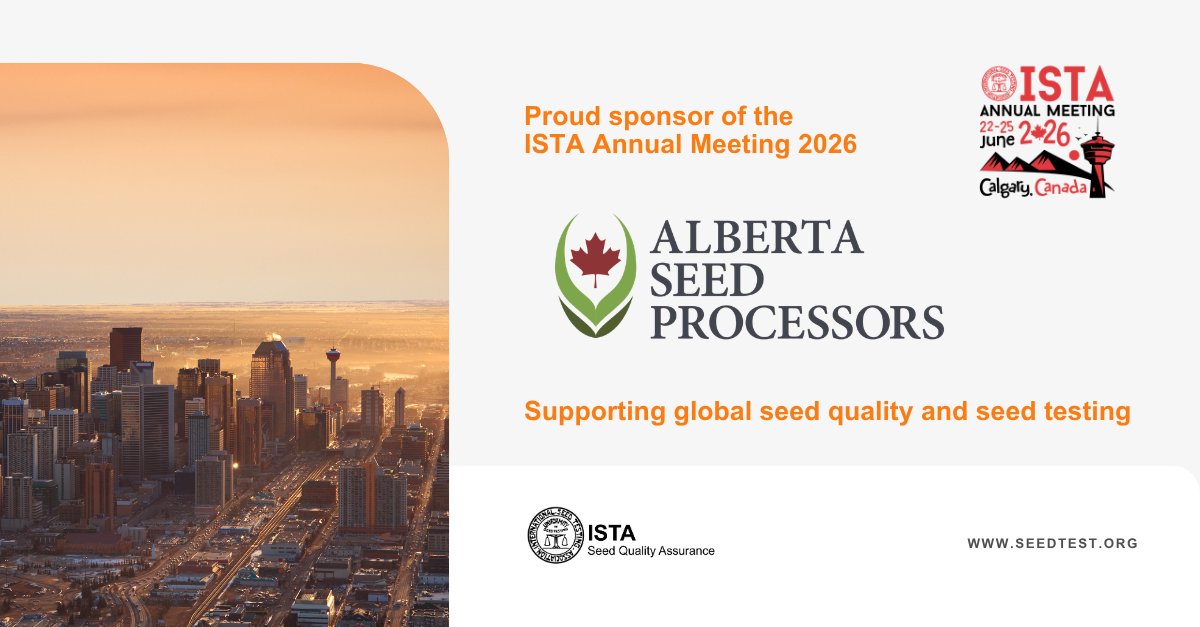 ISTA - International Seed Testing Association tweet media