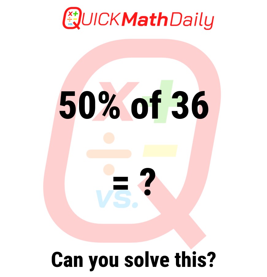 Quick Math Daily Brain Boost 🧠 tweet media