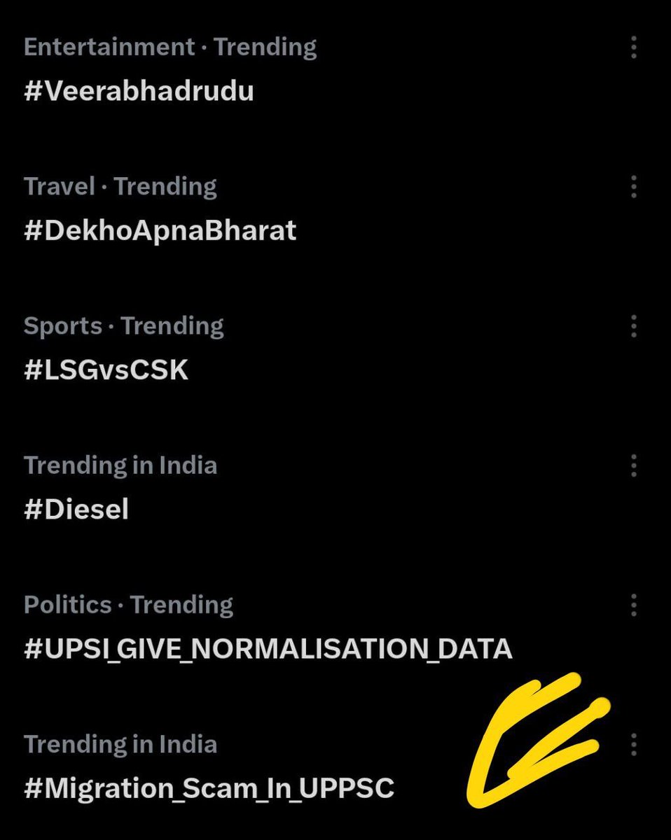 PankajK82379460's tweet photo. Migration allow करो #Migration_Scam_In_UPPSC
#UPPSC_माइग्रेशन_घोटाला
#Save_Merit_Save_Reservation
#UPSI_GIVE_SCORECARD
#UPSI_GIVE_NORMALISATION_DATA https://t.co/gGCEaRKX4q