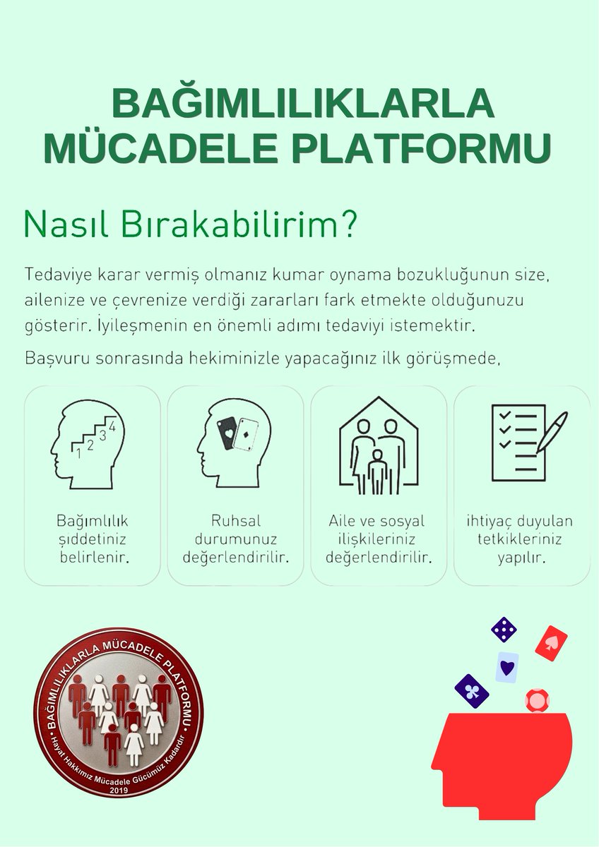 Bağımlılıklarla Mücadele Platformu tweet media